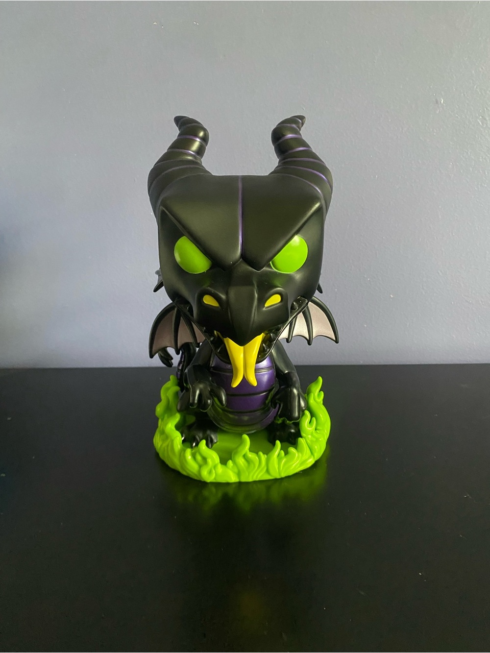 Maleficent Dragon Funko Pop (JUMBO) - Black & Green Collectible (Unboxed)
